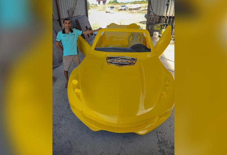 Türkiye'de üretildi! Otomobil görünümlü deniz araçları yurt dışında ilgi görüyor G3