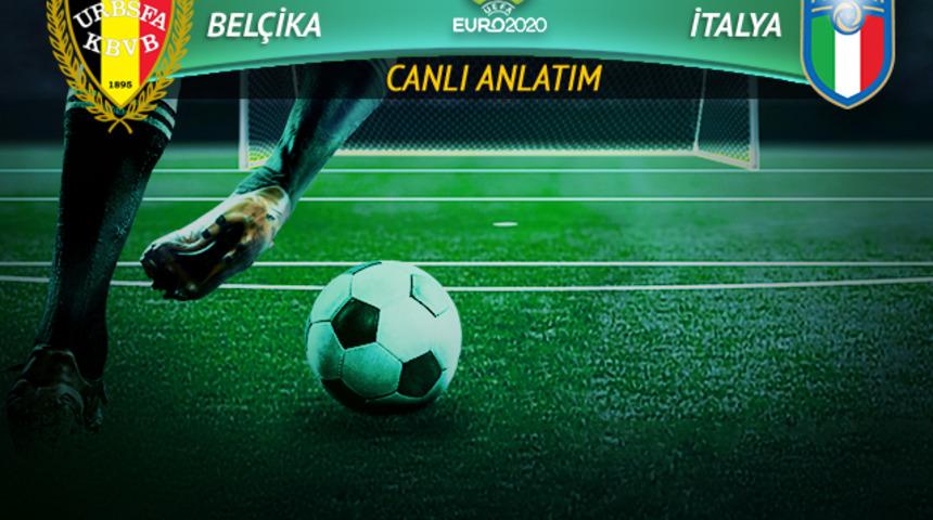 CANLI | Belçika - İtalya