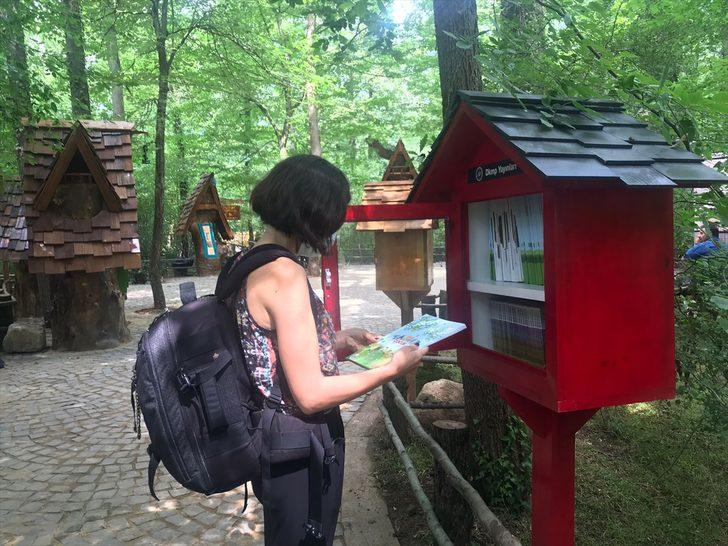 Doğal yaşam parkı Ormanya'da "Orman Kütüphanesi" kuruldu G2