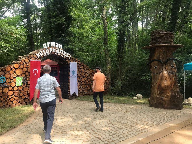 Doğal yaşam parkı Ormanya'da "Orman Kütüphanesi" kuruldu G3