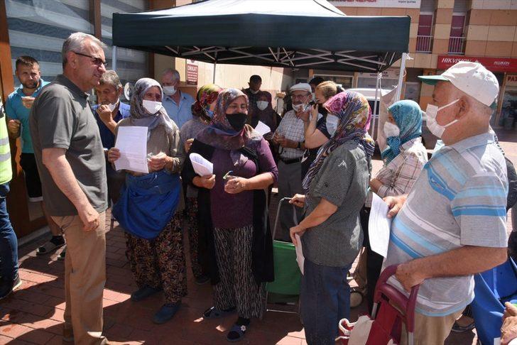 Edirne'de pazar yerinde Kovid-19 aşı uygulama merkezi oluşturuldu G2