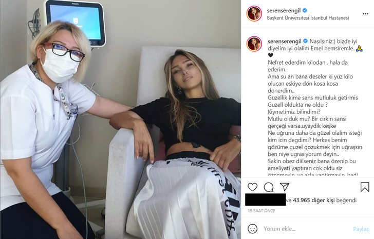 Seren Serengil'den hastanede üzen itiraf! En büyük pişmanlığını paylaştı... G5