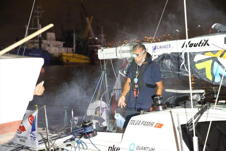 Dört denizi geçen yelken sporcusu Tolga Pamir, İskenderun’a ulaştı G5