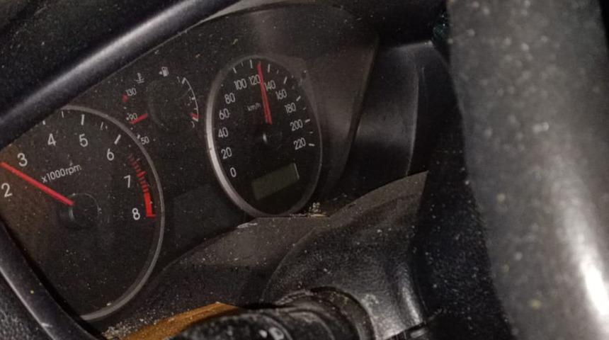 Feci kaza! Hız kadranı 120 km'de takılı kaldı