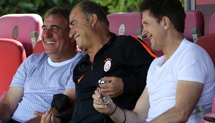 Hagi ve Popescu'dan Galatasaray'a ziyaret