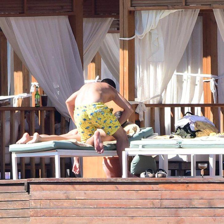 Hande Soral eşi ve kardeşiyle tatilin tadını çıkarıyor: Önce masaj yaptırdı, sonra elleriyle yemek yedirdi! G3