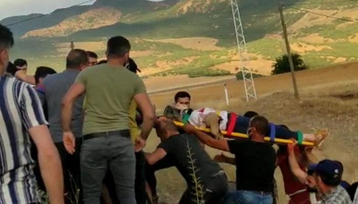 Tunceli'de korkunç kaza! Genç kızın kolu koptu