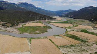 Bir zaman balık tutuluyordu, şimdi tarım arazisine döndü