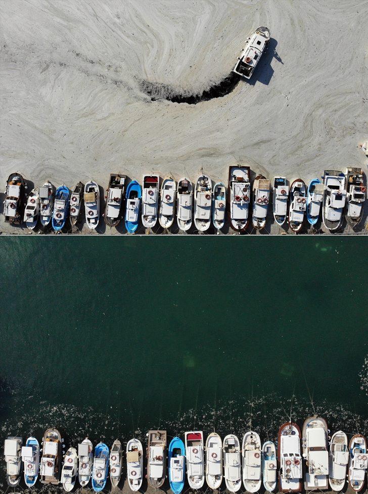 Marmara Denizi'nin güney kıyılarında müsilaj yok denilecek kadar azaldı G2