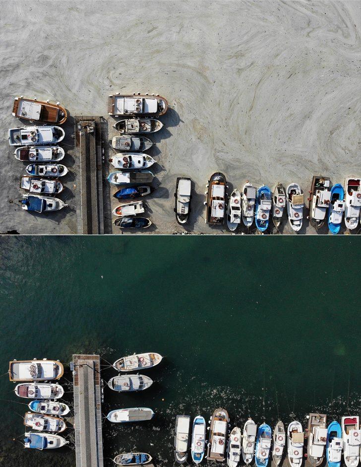 Marmara Denizi'nin güney kıyılarında müsilaj yok denilecek kadar azaldı G4