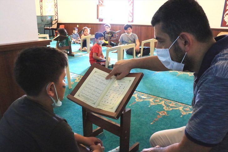 Samsun'da cami ve kurslar çocuk sesleriyle şenlendi G3