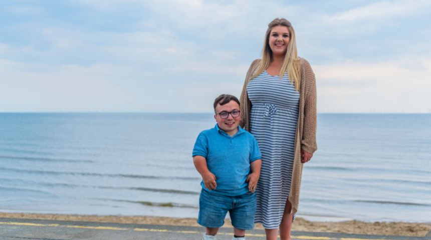 Dünyanın en fazla boy farkına sahip çifti adını Guinness Rekorlar Kitabı'na yazdırmayı başardı