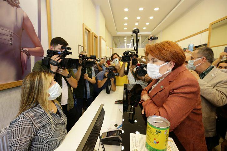 İYİ Parti Genel Başkanı Akşener Malatya'da esnaf ziyareti gerçekleştirdi: G1