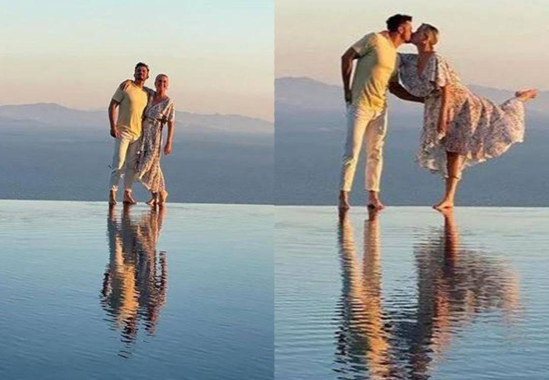 D&uuml;nyaca &uuml;nl&uuml; şarkıcı Katy Perry'den Bodrum paylaşımı: Sonsuzluk ve &ouml;tesi