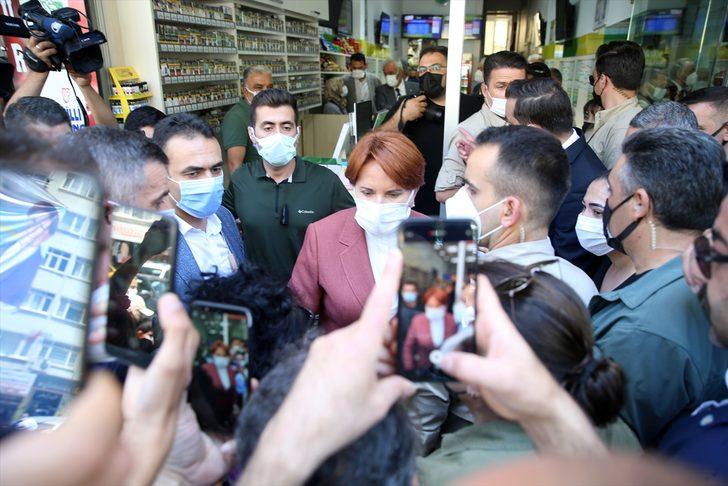 İYİ Parti Genel Başkanı Akşener Malatya'da esnaf ziyareti gerçekleştirdi: G5