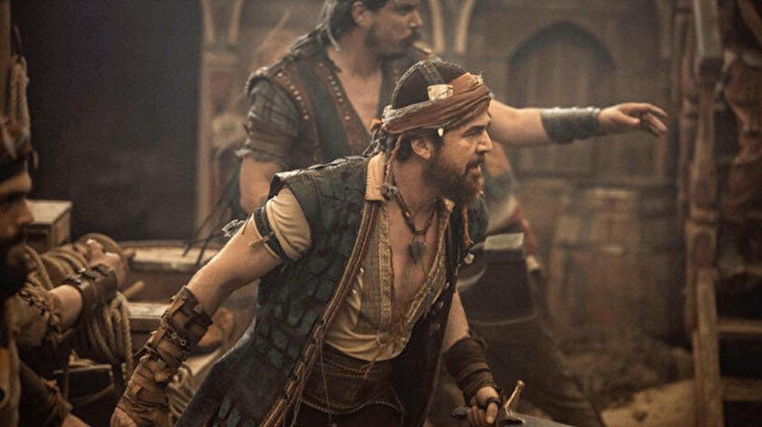 Barbaroslar dizisinin setinden heyecan yaratan fotoğraflar