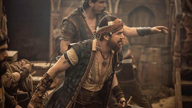 Barbaroslar dizisinin setinden heyecan yaratan fotoğraflar