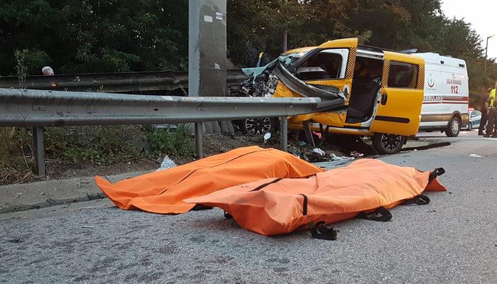 Sakarya'da dehşete düşüren kaza! 1'i çocuk 2 ölü, 5 yaralı