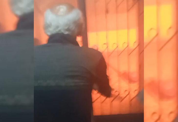 Bursa'da korku dolu anlar! Alevlerin içinden böyle çıktılar G1