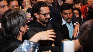 Aamir Khan'ın Türkiye ziyareti izdihama neden oldu 