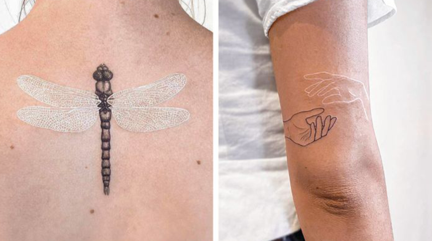 ‘Bir kere yaptırınca bir daha duramazsın’ denilen dövmelerin 2021 yılındaki trendleri! Beyaz dövmeleri daha çok göreceksiniz