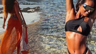 Eda Taşpınar'dan iddialı Mikonos pozları