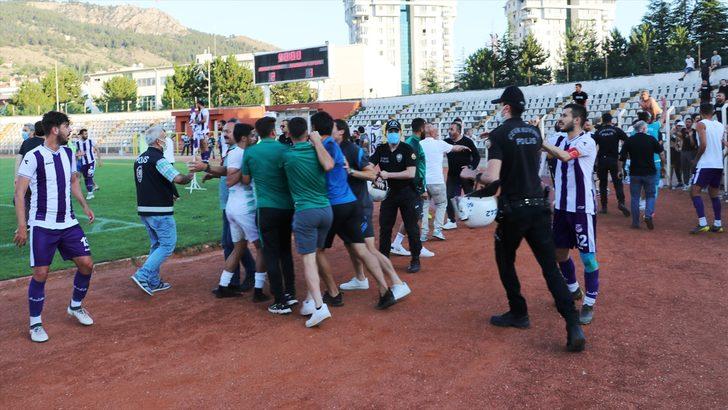 Tokat'ta amatör maç sonunda gerginlik G1