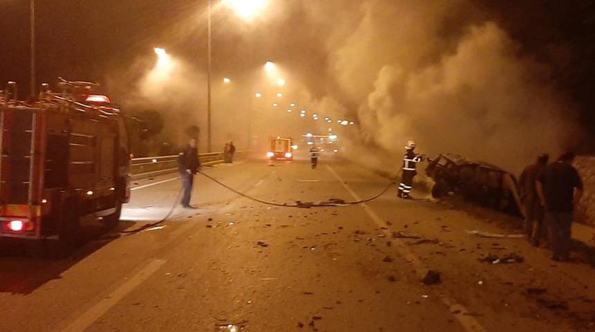 Çorum'da feci kaza! Faciadan saniyelerle dönüldü