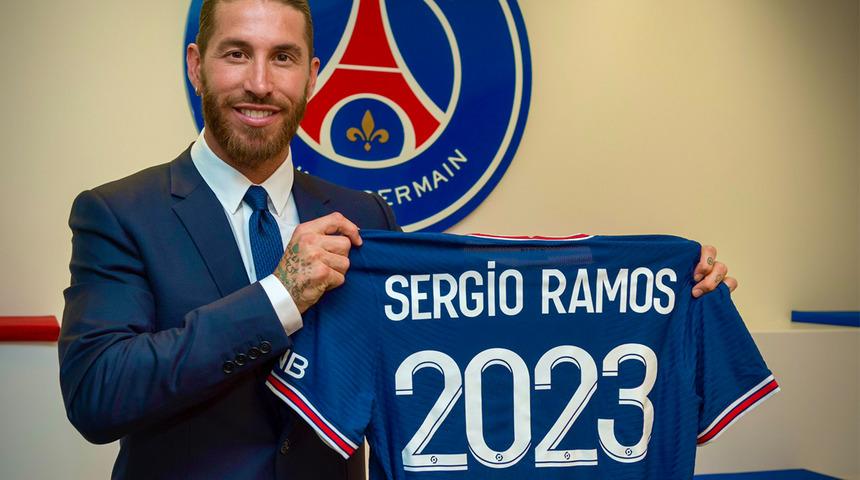 PSG Sergio Ramos'u kadrosuna kattı