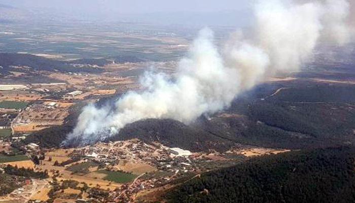 Son Dakika: Foça'da orman yangını