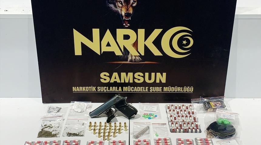 Samsun'daki uyuşturucu operasyonunda bir kişi tutuklandı
