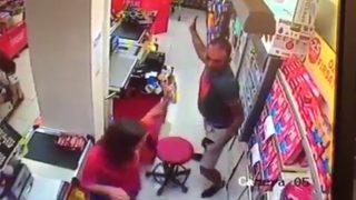 Kasiyer kadını taciz etti, karşılık alamayınca böyle saldırdı