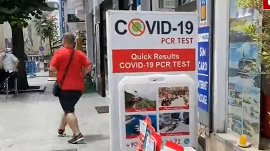 'Pes' dedirten olay! Turizm şirketinde merdiven altı Covid-19 testi