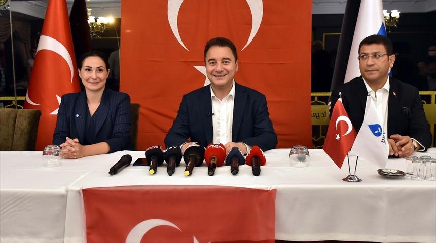 DEVA Partisi Genel Başkanı Babacan, Samsun'da "Basınla buluşma" programında konuştu: