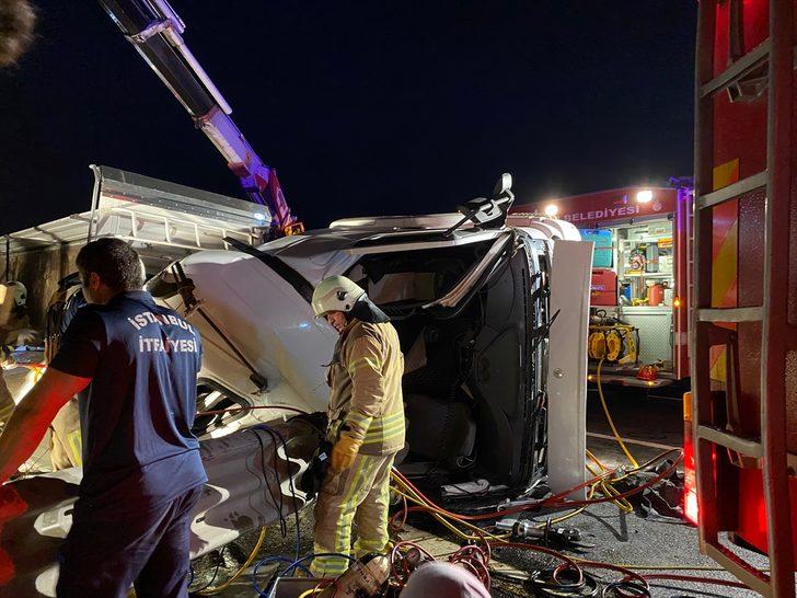 Kuzey Marmara Otoyolu’nda tır devrildi: 2 ölü G2