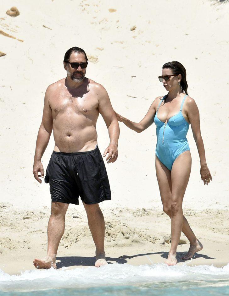 Penelope Cruz ve Javier Bardem'in aile tatili G3