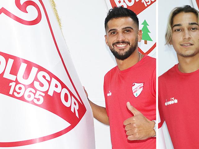 Boluspor, 2 futbolcuyu renklerine bağladı