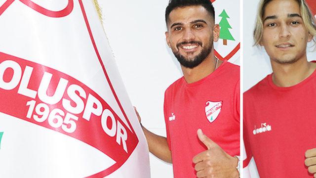 Boluspor, 2 futbolcuyu renklerine bağladı