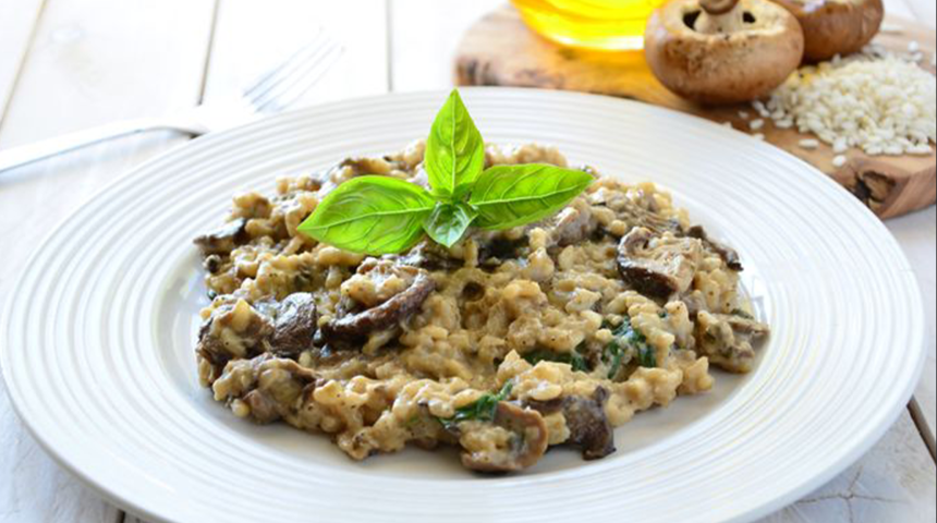 Sağlıklı risotto tarifi! Hem kalorisi düşük hem de lezzetli