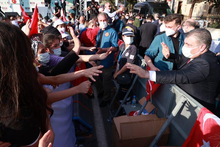Sağlık Bakanı Koca, Diyarbakır'da yapımı tamamlanan projelerin toplu açılış töreninde konuştu: G3