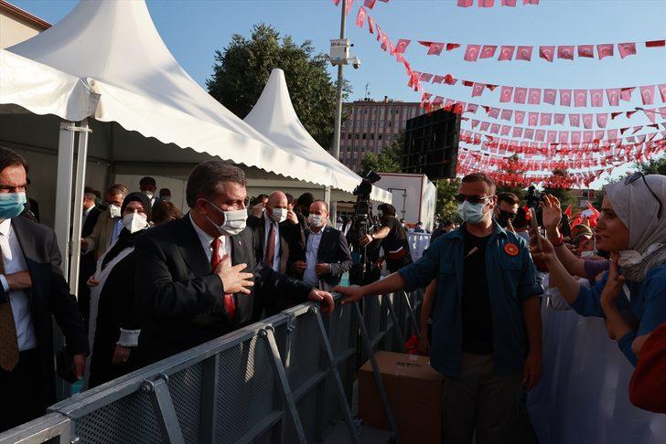 Sağlık Bakanı Koca, Diyarbakır'da yapımı tamamlanan projelerin toplu açılış töreninde konuştu: G4