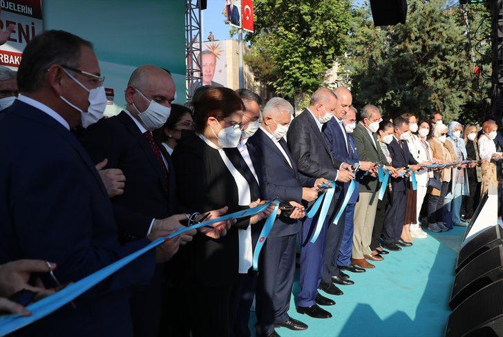 Cumhurbaşkanı Erdoğan, Diyarbakır'da toplu açılış töreninde konuştu: (2) G1