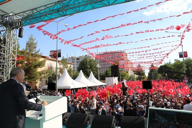 Cumhurbaşkanı Erdoğan, Diyarbakır'da toplu açılış töreninde konuştu: (2) G4