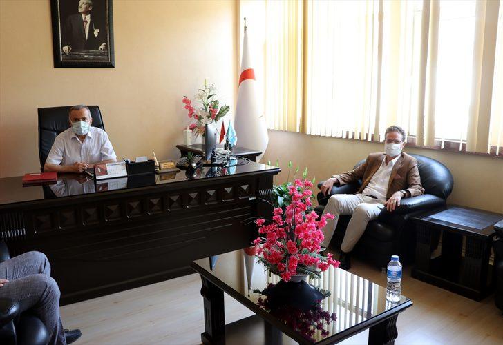 AB Türkiye Delegasyonu Başkanı Meyer-Landrut, yeni Dörtyol Devlet Hastanesi inşaatında incelemelerde bulundu: G5