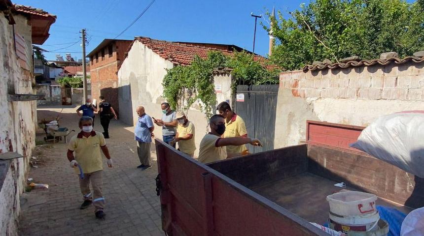 Nazilli'de 'kötü koku' ihbarı ekipleri harekete geçirdi