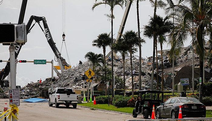 Miami'de çöken 13 katlı binada ölenlerin sayısı 78'e yükseldi
