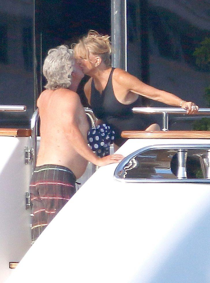 Kurt Russell ile Goldie Hawn'ın Avrupa seyahati  G1