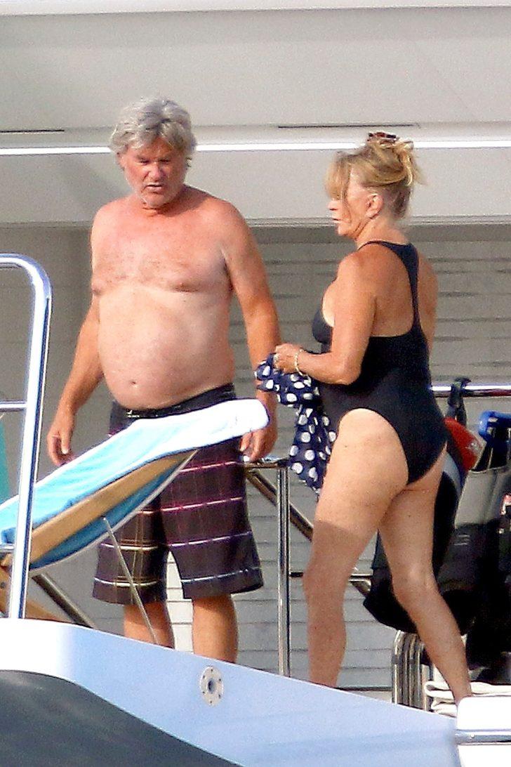 Kurt Russell ile Goldie Hawn'ın Avrupa seyahati  G3