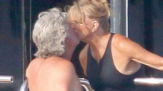 Kurt Russell ile Goldie Hawn'ın Avrupa seyahati 