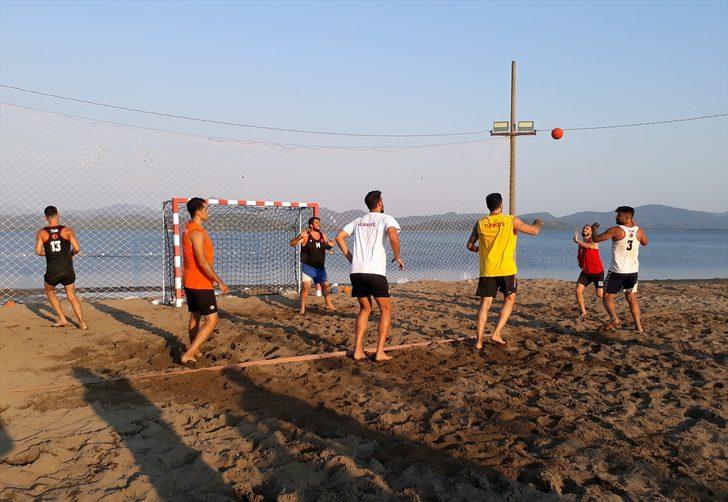 Plaj Hentbolu Kadın ve Erkek Milli Takımları'nın Köyceğiz kampı sona erdi G1